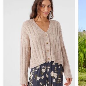 O'Neill Tan Knit Sweater